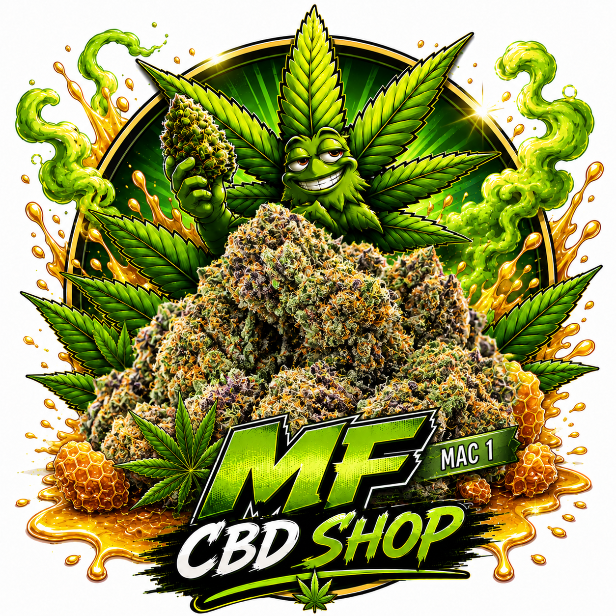 MAC 1 - CALIWEED CBD (SUPER PUISSANT)