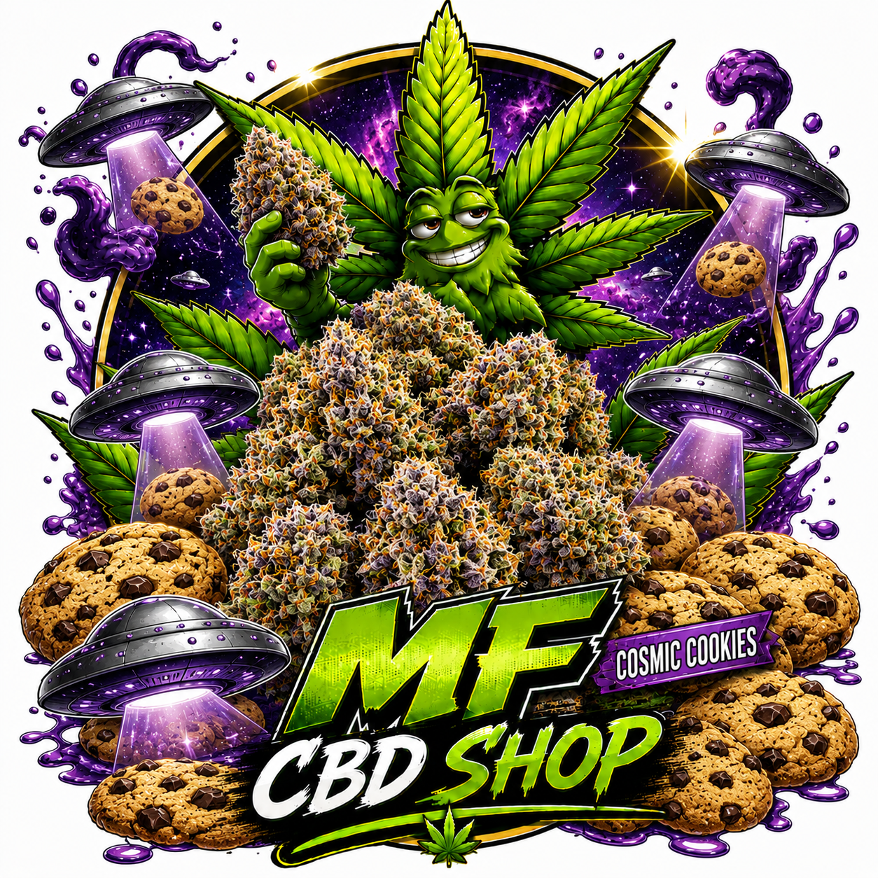 COSMIC COOKIES - CALIWEED USA 50% MAGIC SAUCE (SURPUISSANT)